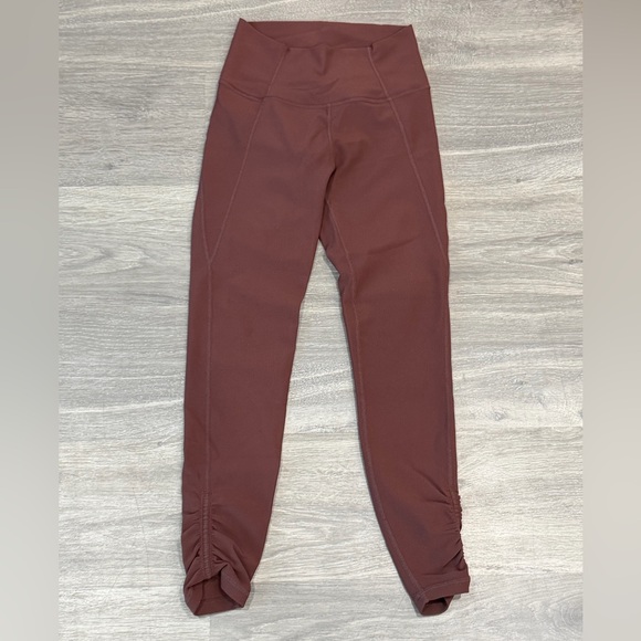 Wilo The Label Pants - Wilo The Label Ribbed Brown Leggings Women’s Small